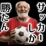 サッカー大好きおじいちゃん♪soccer！