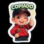 The cat is wearing glasses and reading a newspaper.