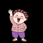 따뜻하고 친근한 한국 아줌마의 매일 감정 표현