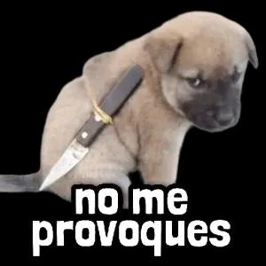 no me provoques - getsticker.com