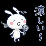 毎日使える夏☆ほぼ白うさぎ