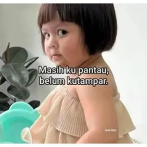 Masih ku pantau, belum kutampar. - getsticker.com