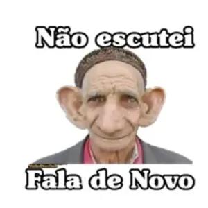 Não escutei Falo de Novo - getsticker.com