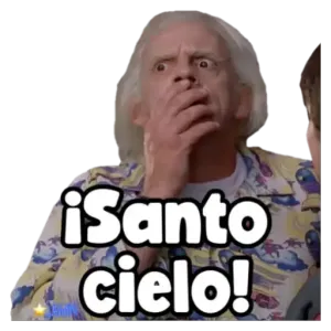 ¡Santo cielo! - getsticker.com