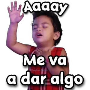 Aaaay Me va a dar algo - getsticker.com