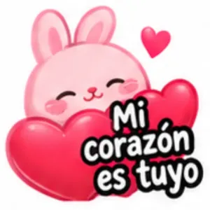 Mi corazón es tuyo - getsticker.com