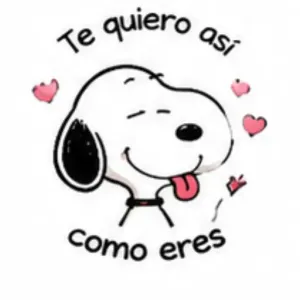 Te quiero así como eres - getsticker.com