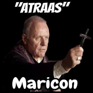 "ATRAAS" Maricon - getsticker.com