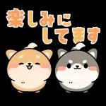 飛び出す！シバイヌの日常敬語スタンプ