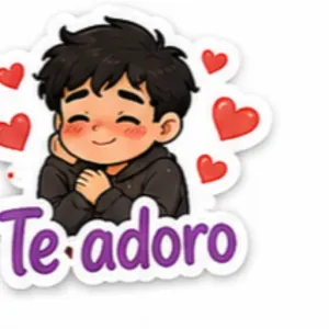 Te adoro - getsticker.com