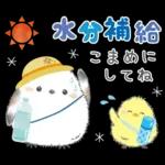 ゆるふわ♡夏のシマエナガさん