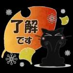 黒ねこの秋・冬便り