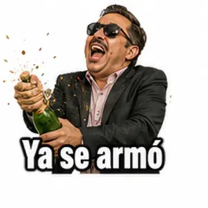 Ya se armó - getsticker.com