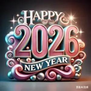 HAPPY 2026 NEW YEAR - getsticker.com