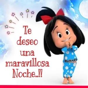 Te deseo una maravillosa Noche..!! Bellixzy - getsticker.com