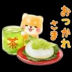 ぷくつやシール❤️いやしばいぬ❤️柴犬敬語