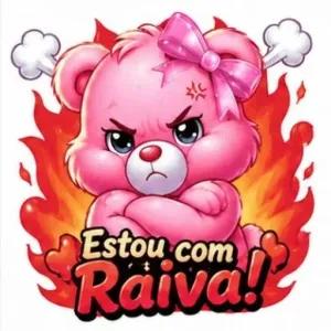 Estou com Raiva! - getsticker.com