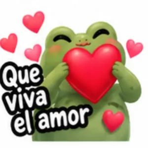 Que viva el amor - getsticker.com