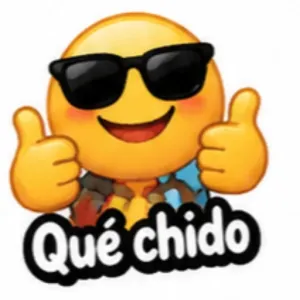 Qué chido - getsticker.com