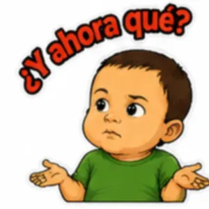 ¿Y ahora qué? - getsticker.com