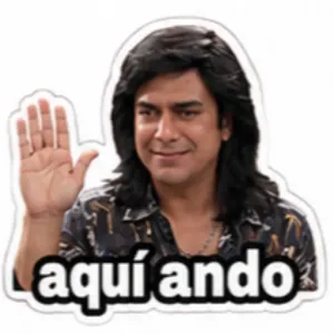 aquí ando - getsticker.com