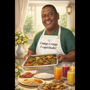 Comigo o rango é caprichado! - getsticker.com