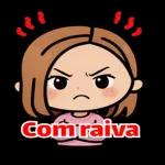 Adesivos de meninas fofas