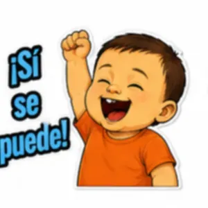 ¡Sí se puede! - getsticker.com