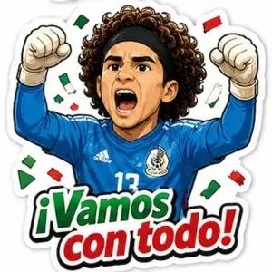 ¡Vamos con todo! - getsticker.com
