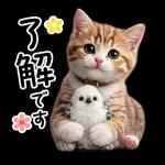 毎日使えるねこあいさつ