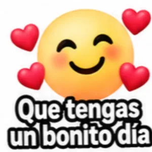 Que tengas un bonito día - getsticker.com