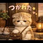 飛び出す♡やる気ないにゃんこ