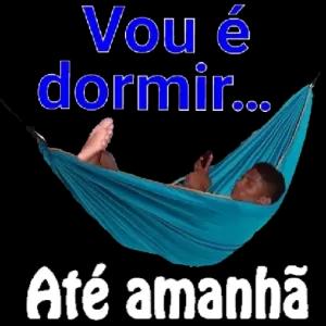Vou é dormir... Até amanhã - getsticker.com