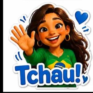 Tchau! - getsticker.com