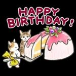 夏の毎日☆猫たちのスタンプ２