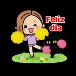 Adesivos de meninas fofas