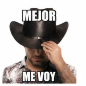 MEJOR ME VOY - getsticker.com