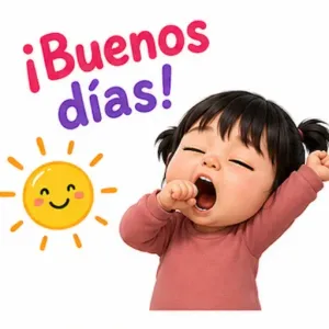 ¡Buenos días! - getsticker.com