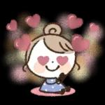 【日常】挨拶♡おだんごスマイルガール♡