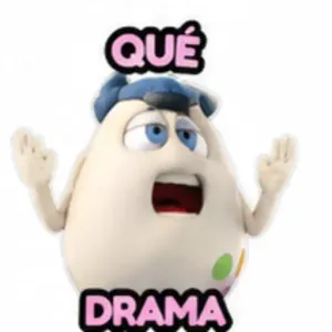 QUÉ DRAMA - getsticker.com