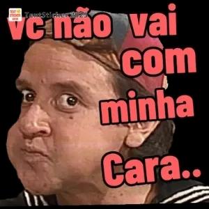 vc não vai com minha Cara.. - getsticker.com