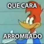 QUE CARA ARROMBADO