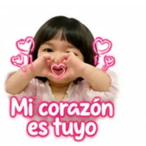 Mi corazón es tuyo - getsticker.com