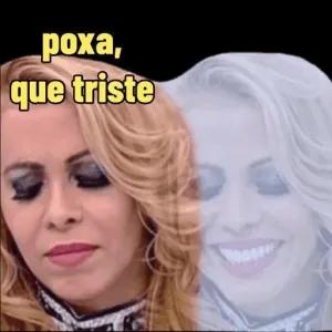 poxa, que triste - getsticker.com