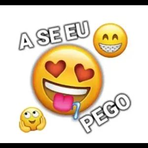 A SE EU PEGO - getsticker.com