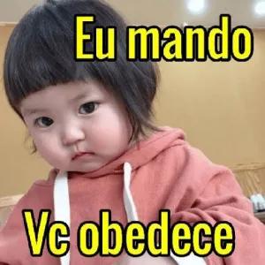 Eu mando Vc obedece - getsticker.com