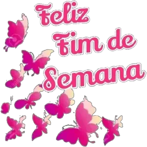 Feliz Fim de Semana - getsticker.com