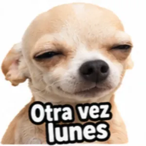 Otra vez lunes - getsticker.com