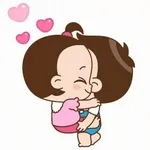 모아서 매일 웃으며 지내요