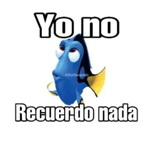 Yo no Recuerdo nada - getsticker.com
